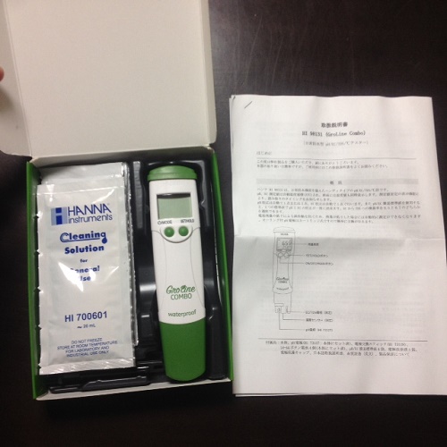 HANNA Gro Line(ハンナ グロウ ライン) pH,EC測定器 | 水耕栽培の情報