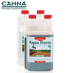 CANNA AQUA Flores A+B 各1L キャナアクアのベース肥料で開花期用!!
