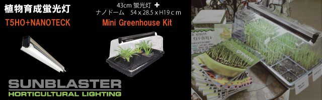 植物育成蛍光灯 Sunbaster T5ho 4ft 1cm リフレクターset クローン 育苗に最適